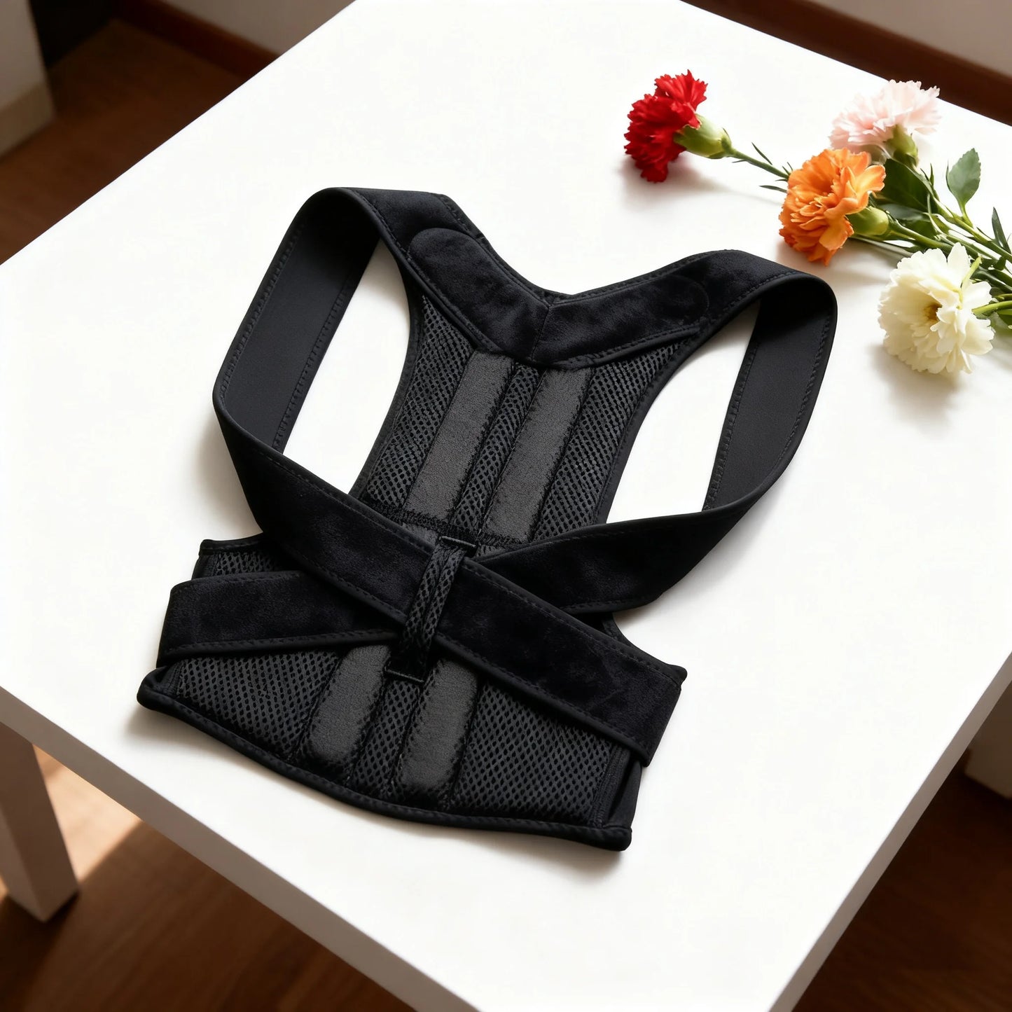 Humpback Prevention Posture Support Belt, Back & Sitting Posture Corrector, Body-Shaping Back Beautifying Belt, Unisex